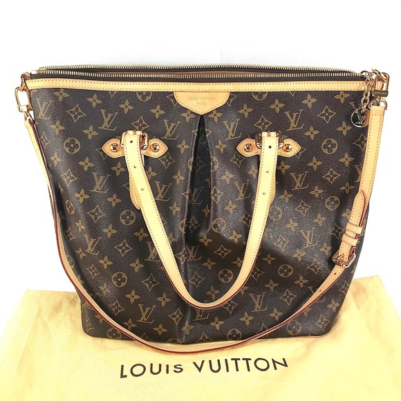 💯Authentic PALERMO GM ZIPPERED LOUIS VUITTON BAG - Picture 4 of 13